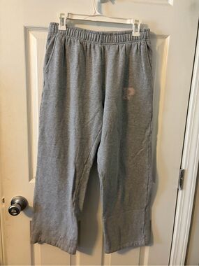 PINK Victoria's Secret Gray Wide Leg Sweatpants